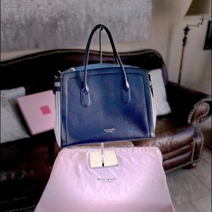 Like New! Authentic Kate Spade New York Knott Canvas Large Satchel